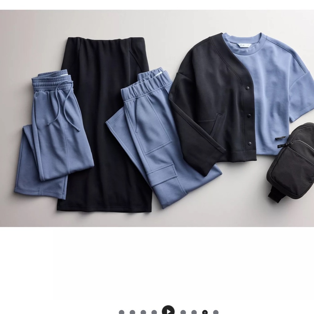 Women's FLX Solace Boxy Tee & Pants Matching Set